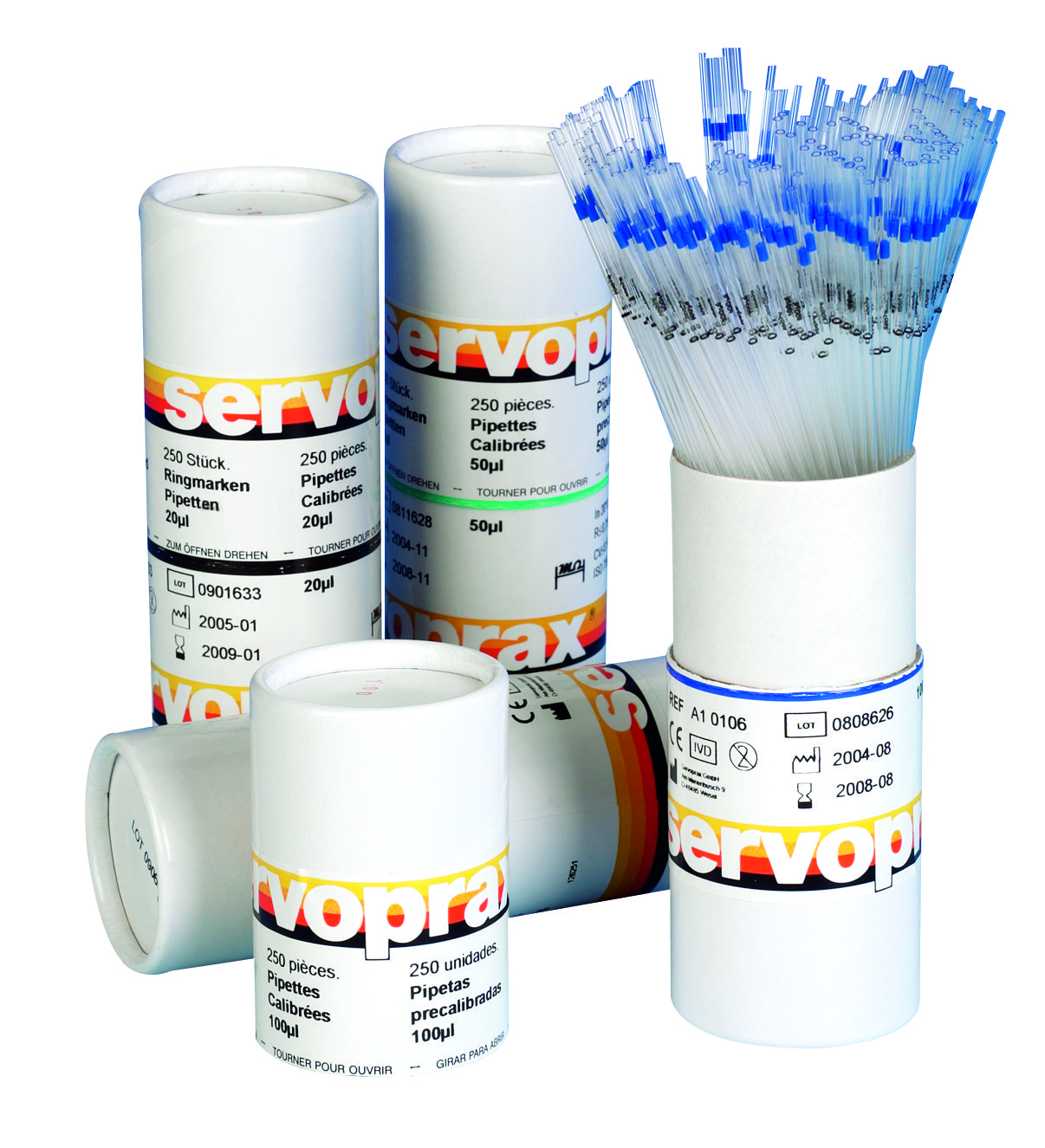 Einmalpipetten mit Ringmarke