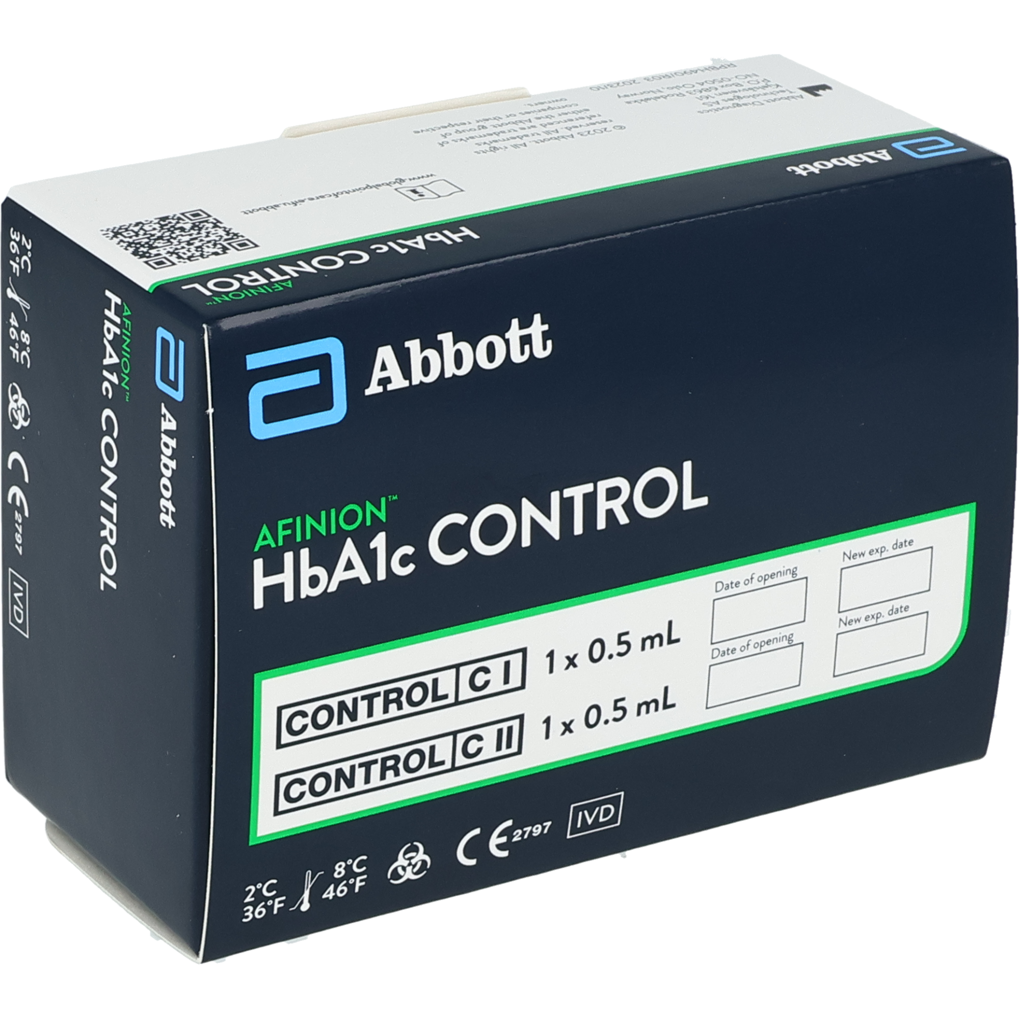 Afinion Hb1AC Contrôle / NycoCard Hb1AC