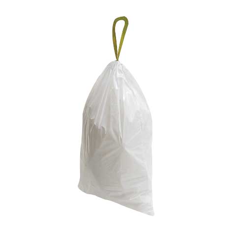 Sacs poubelle avec bande de fermeture 5 litres