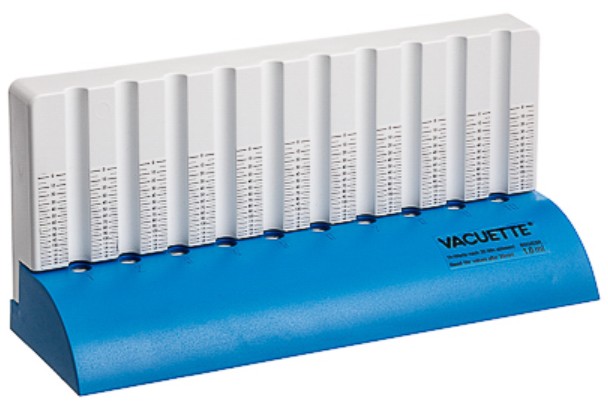 Greiner Vacuette BSG-Rack mit Graduierung