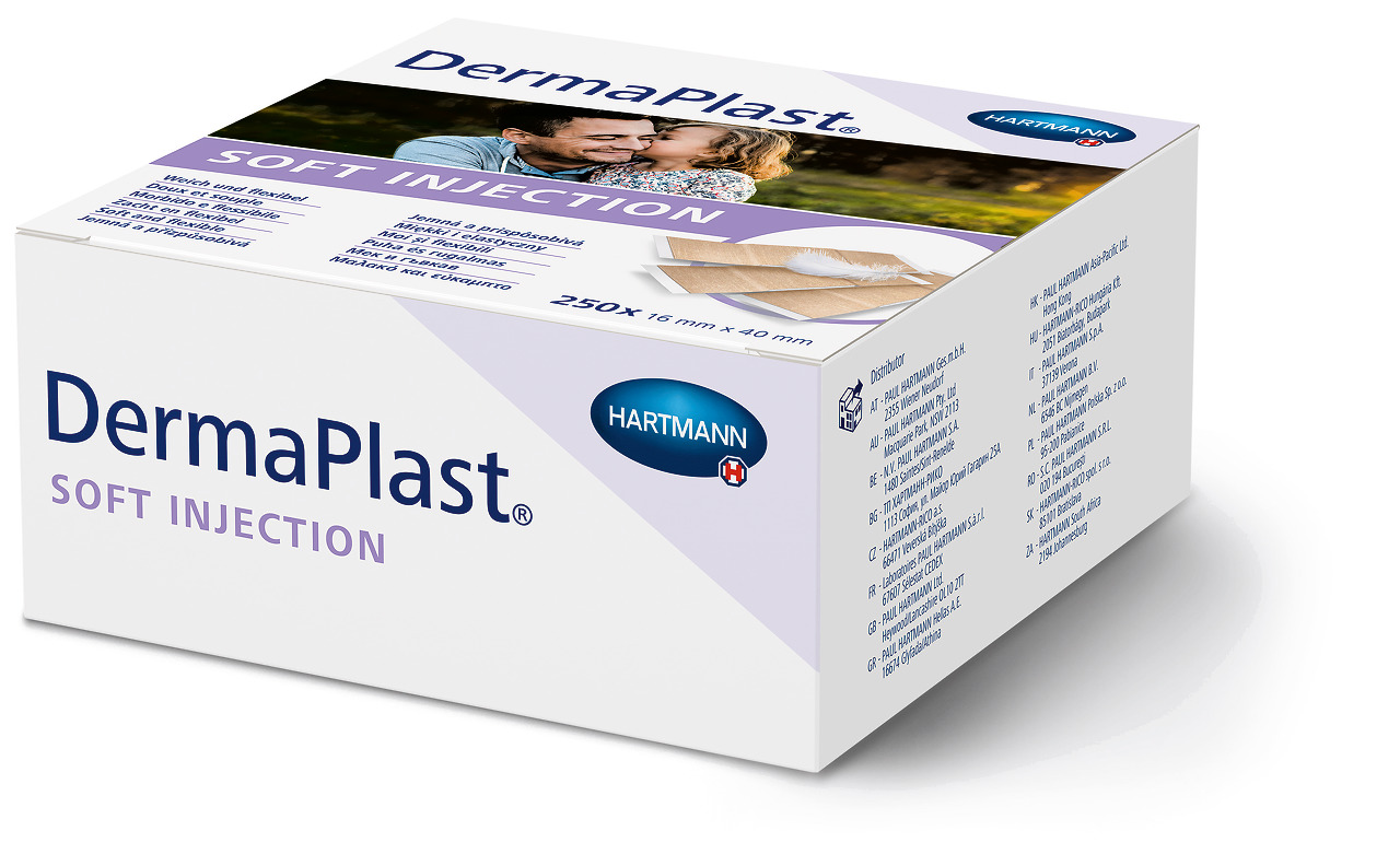 DermaPlast Injektionspflaster beige soft injection