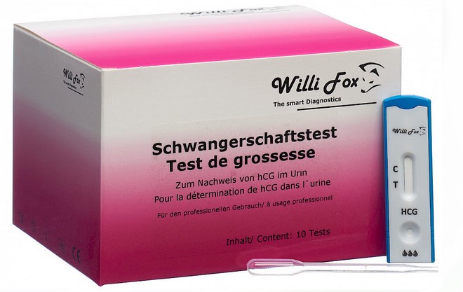 WILLI FOX Schwangerschaftstest