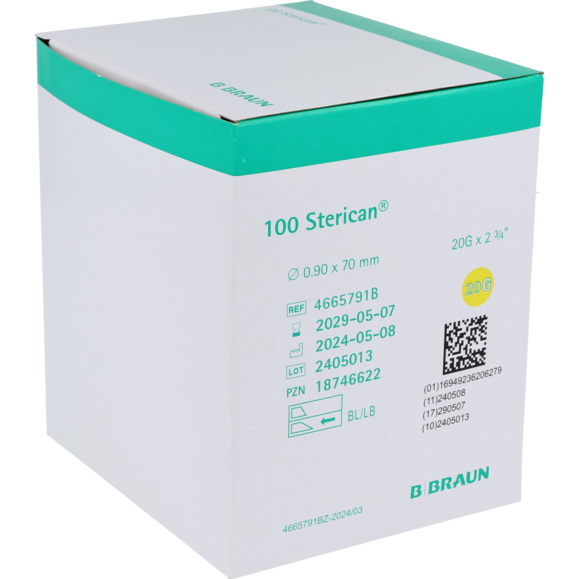 BBraun Sterican Sondergrössen
