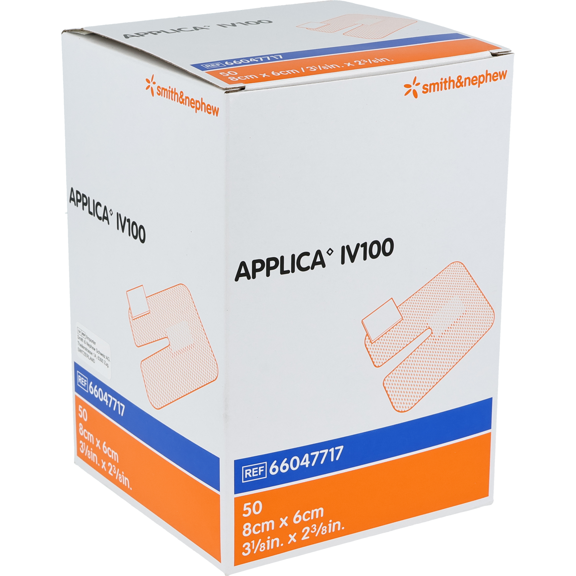 Applica I.V. 100 Kanülen-Fixierpflaster Applica I.V. 100 Kanülen-Fixierpflaster