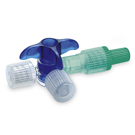 BBraun Discofix C Robinet 3 voies, bleu