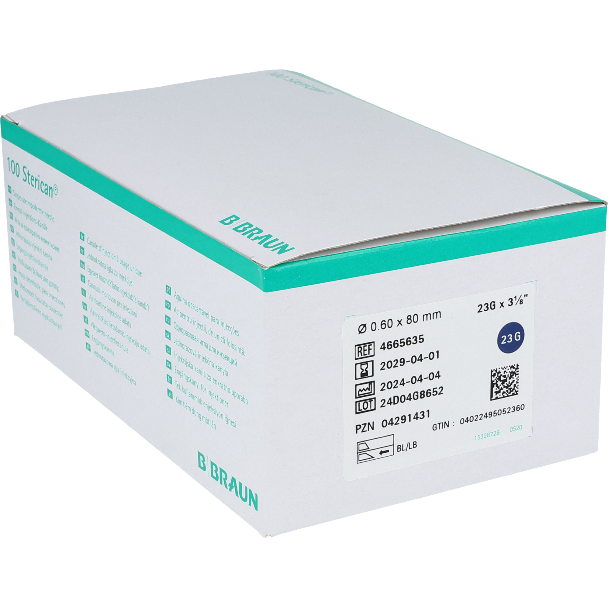 BBraun Sterican Sondergrössen