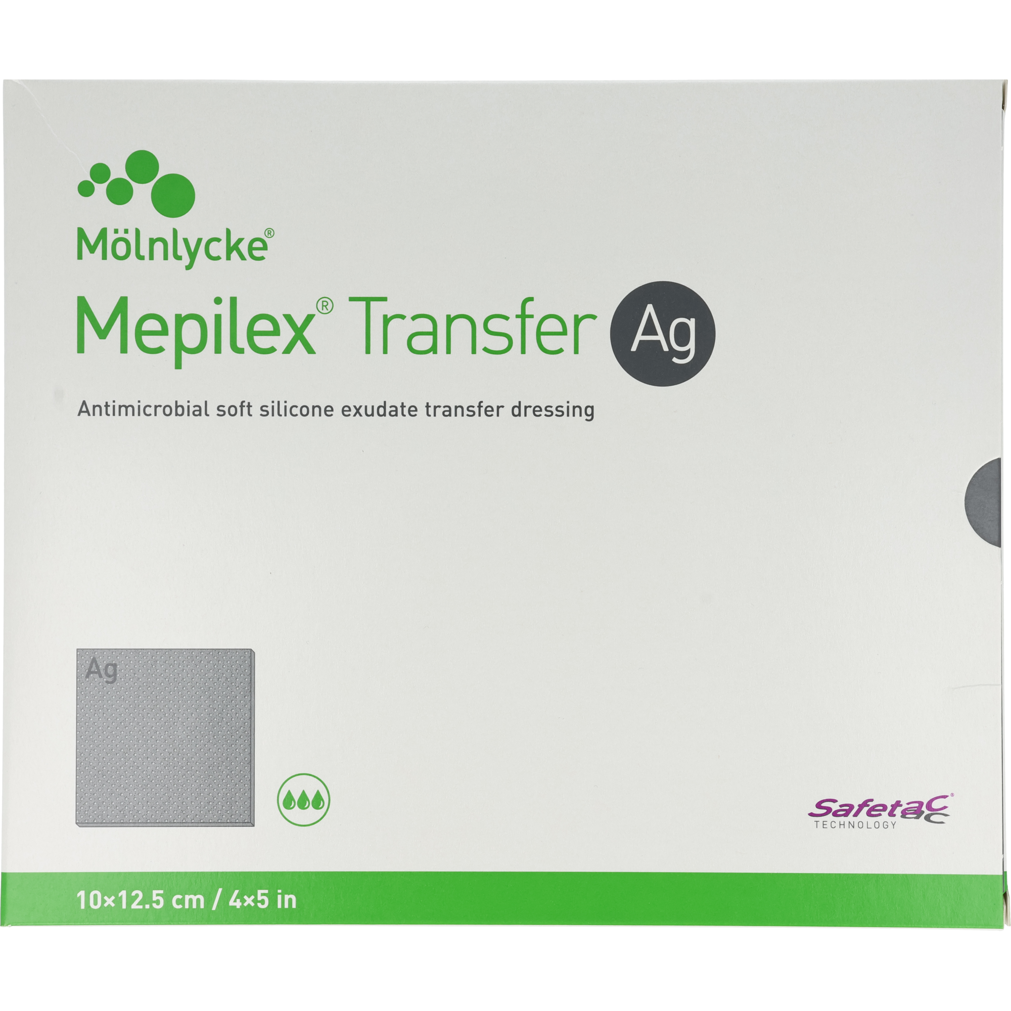 Mölnlycke Mepilex Transfer Ag Safetac