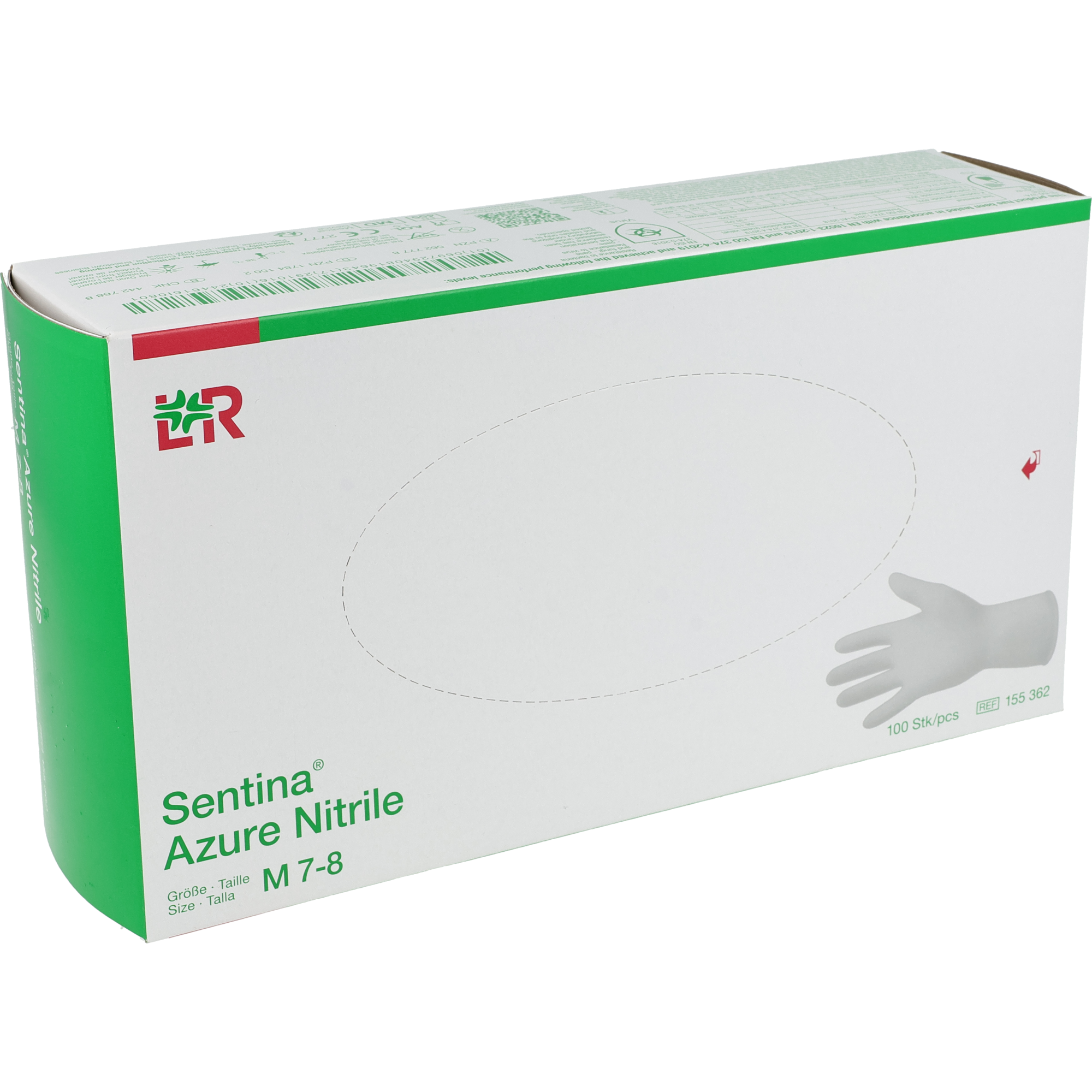 Gants Lohmann & Rauscher Sentina Azure Nitrile