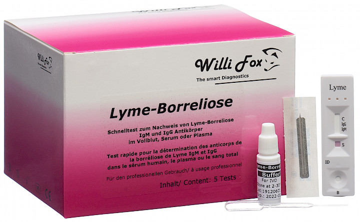 WILLI FOX Lyme-Borreliose Test