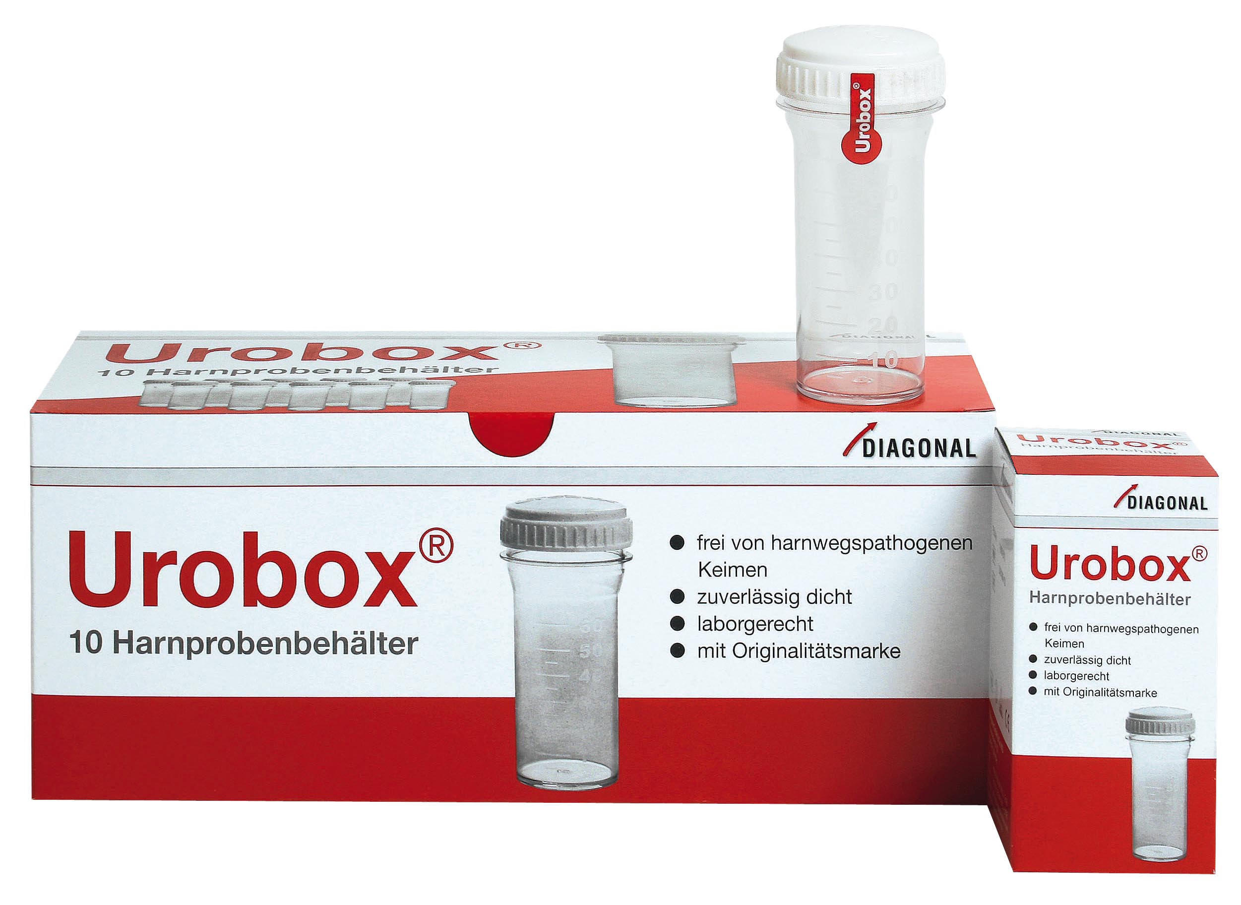 Récipient pour échantillons d'urine Urobox
