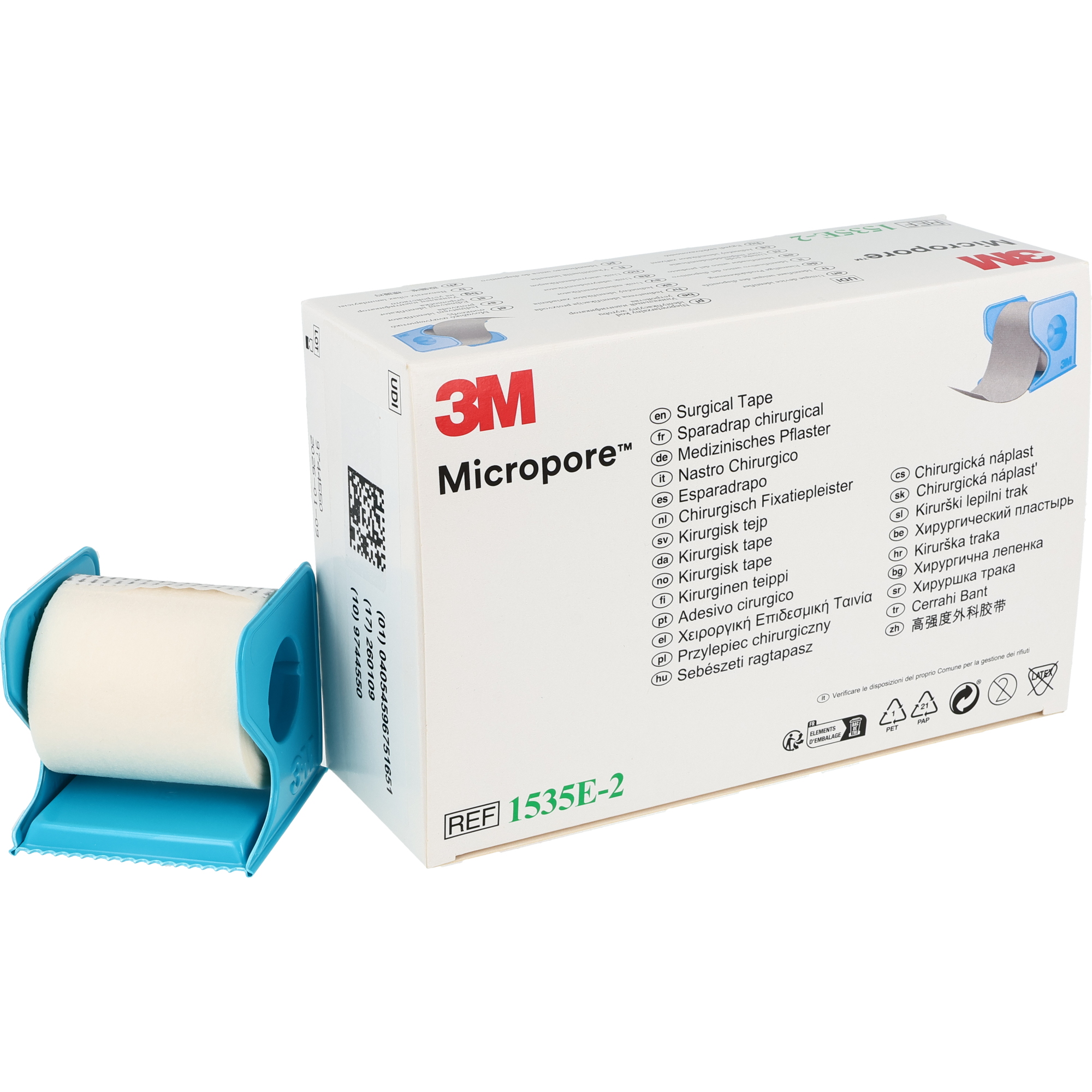 3M Micropore weiss mit Abroller