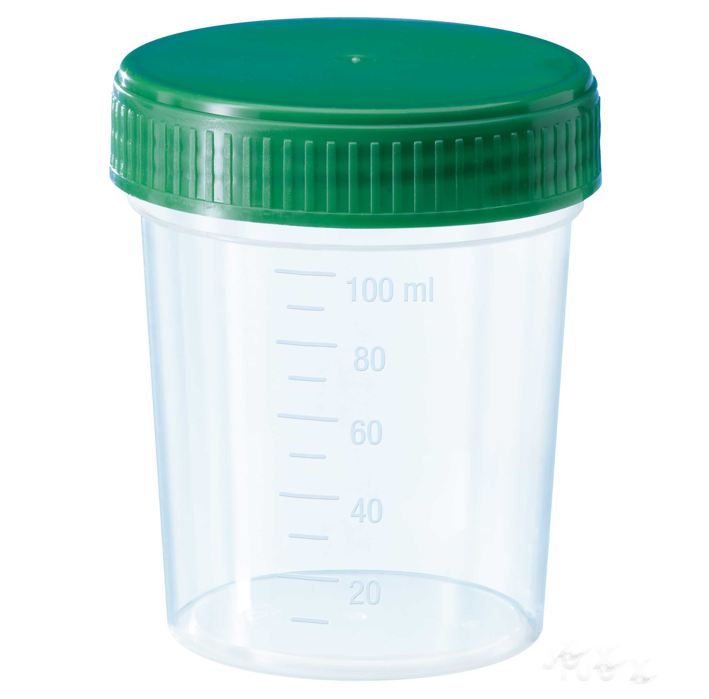 Pot à urine avec couvercle à visser (vert)