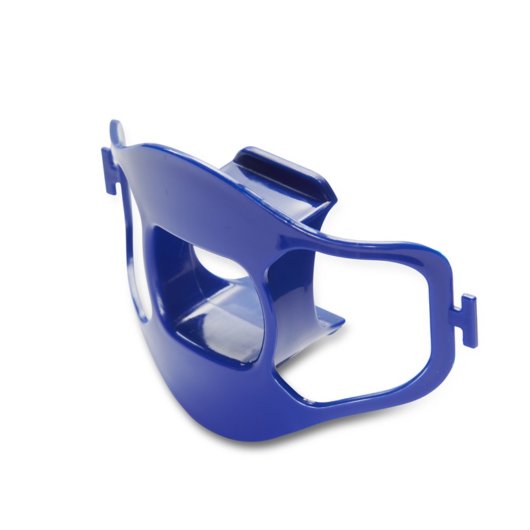 Beissring mit Gewebeband, blau Öffnung