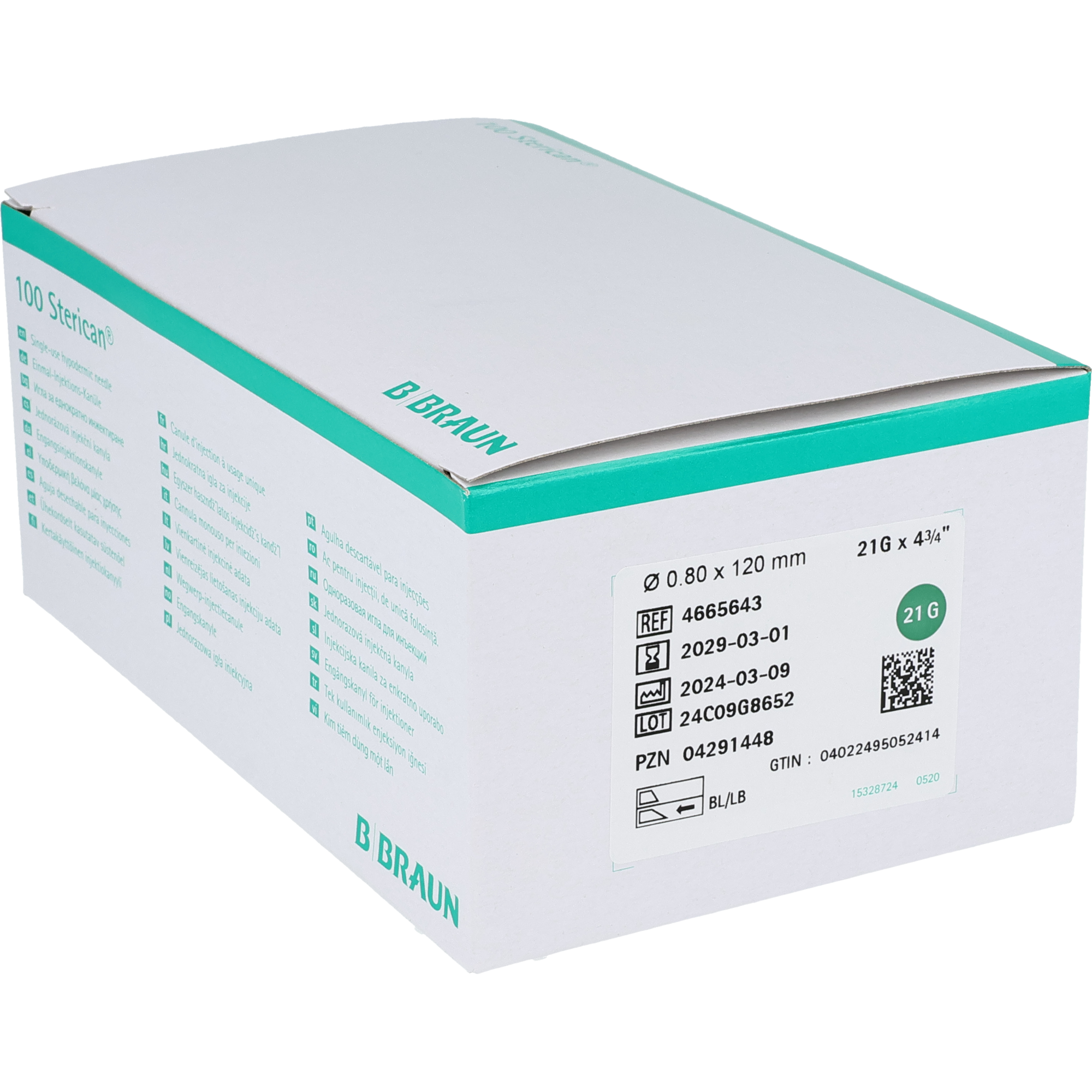 BBraun Sterican Sondergrössen