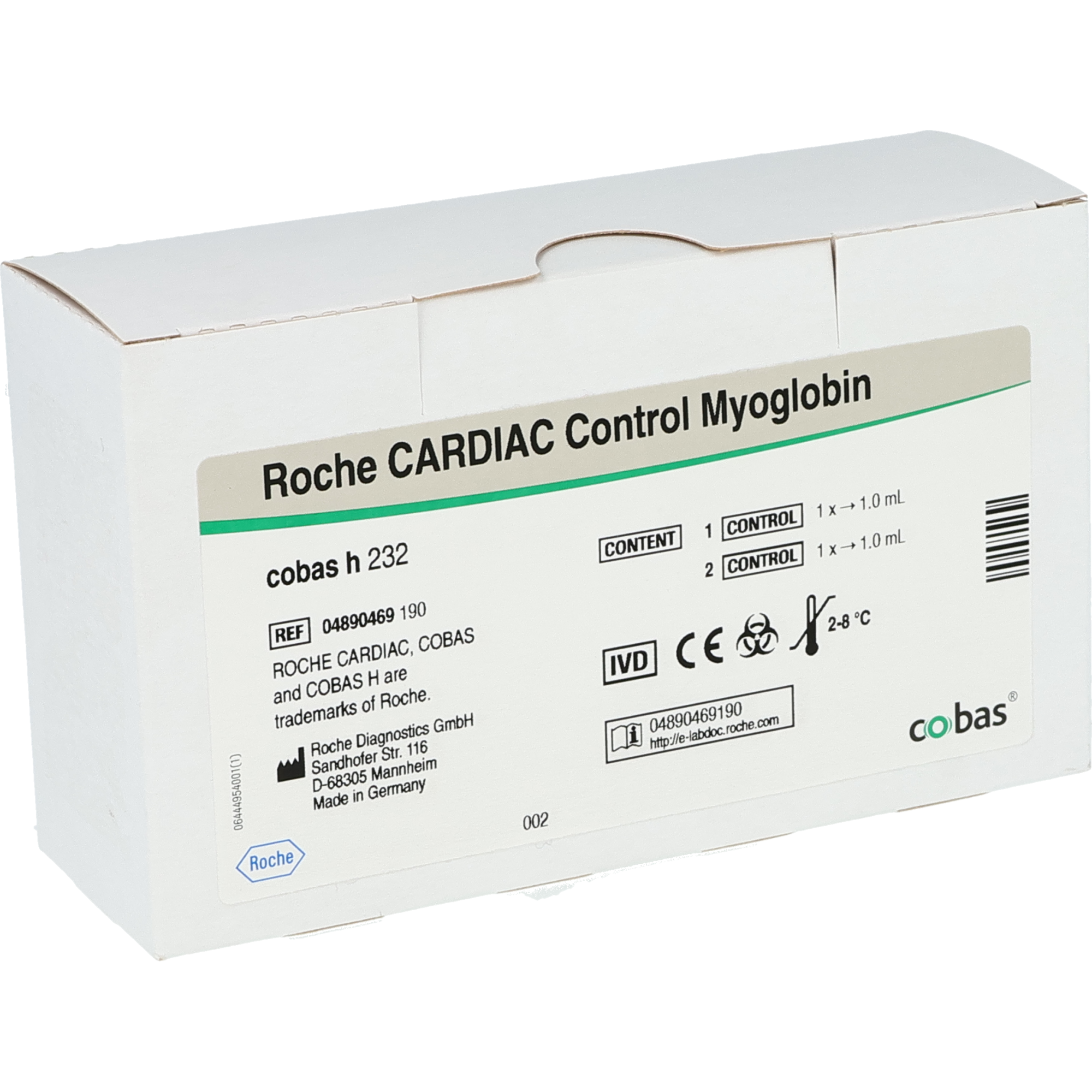 Roche cobas H 232 M Control