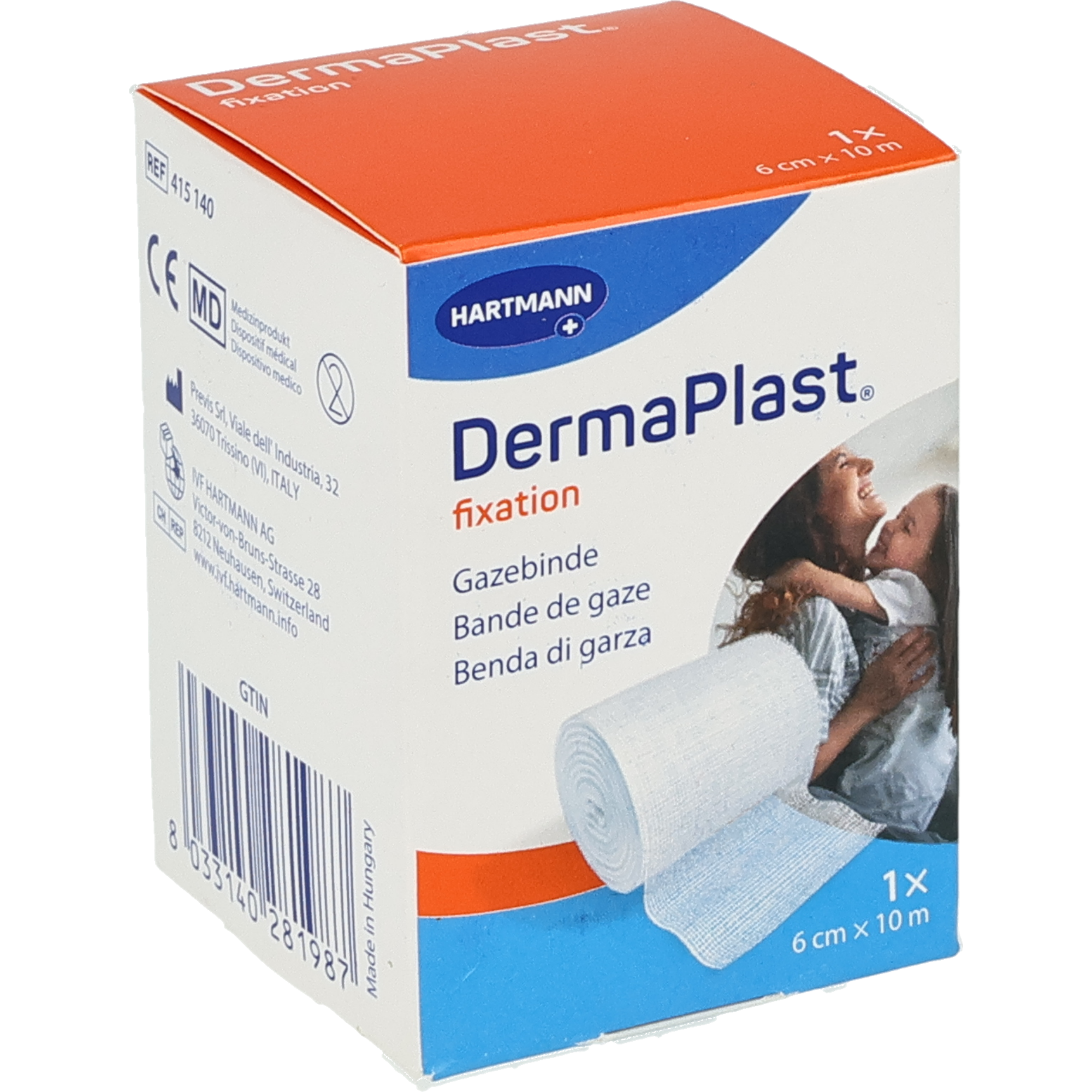 DermaPlast Bandes de gaze 