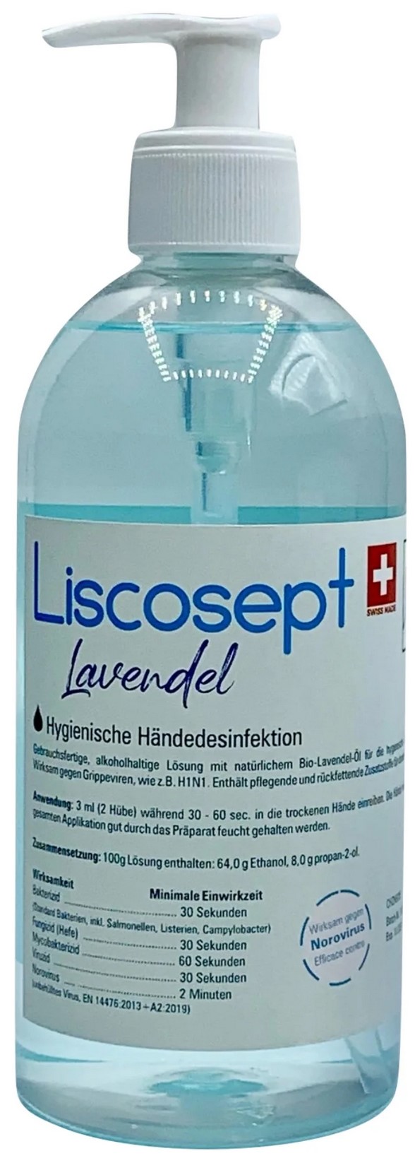 Liscosept Lavendel 500 ml mit Dosierspender