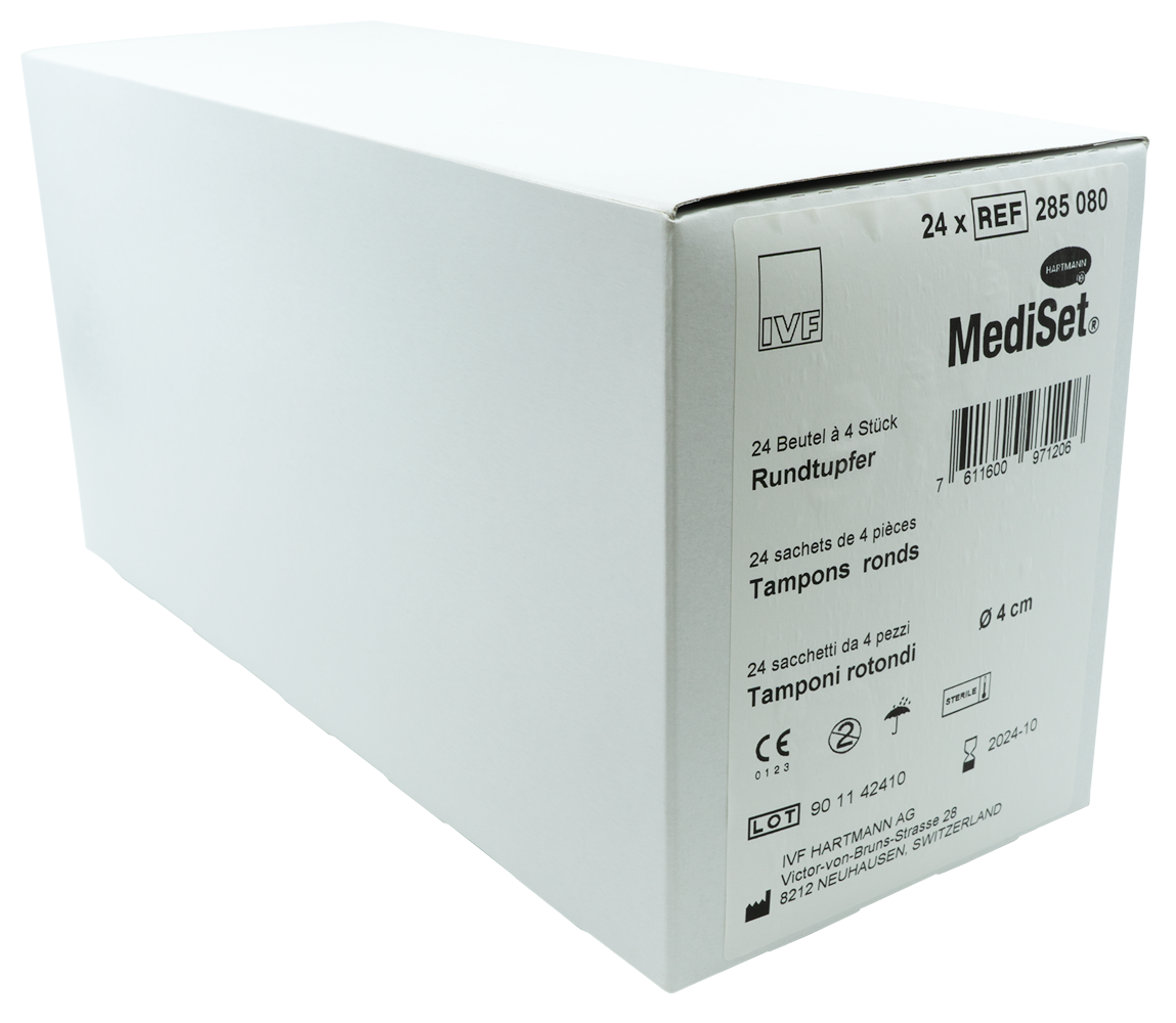 MediSet Rundtupfer steril
