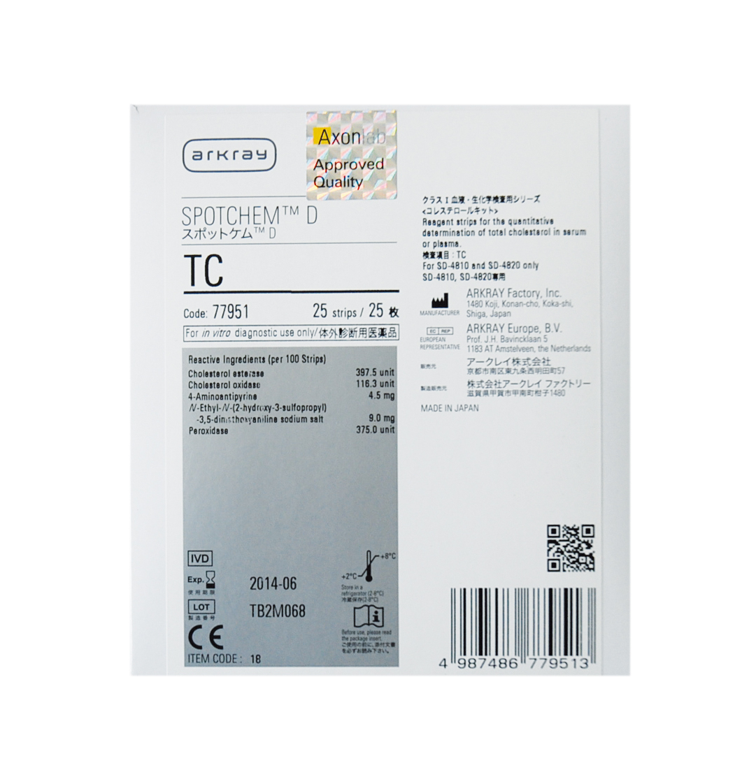 Spotchem D-Concept Cholestérol total TC