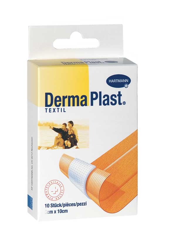 DermaPlast Sensitive Textil Wundschnellverband, zuschneidbar