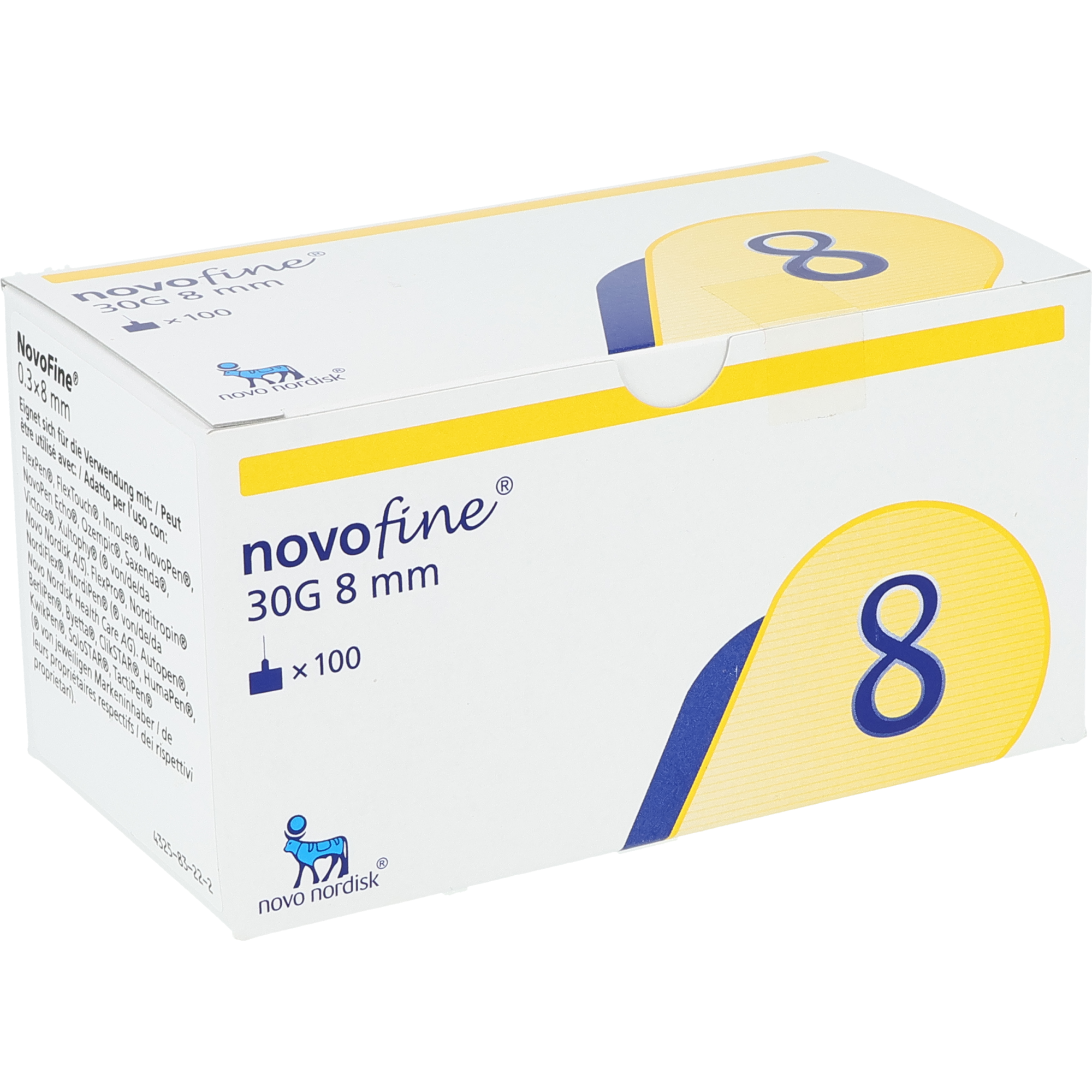 NovoFine - Canules de perfusion orange