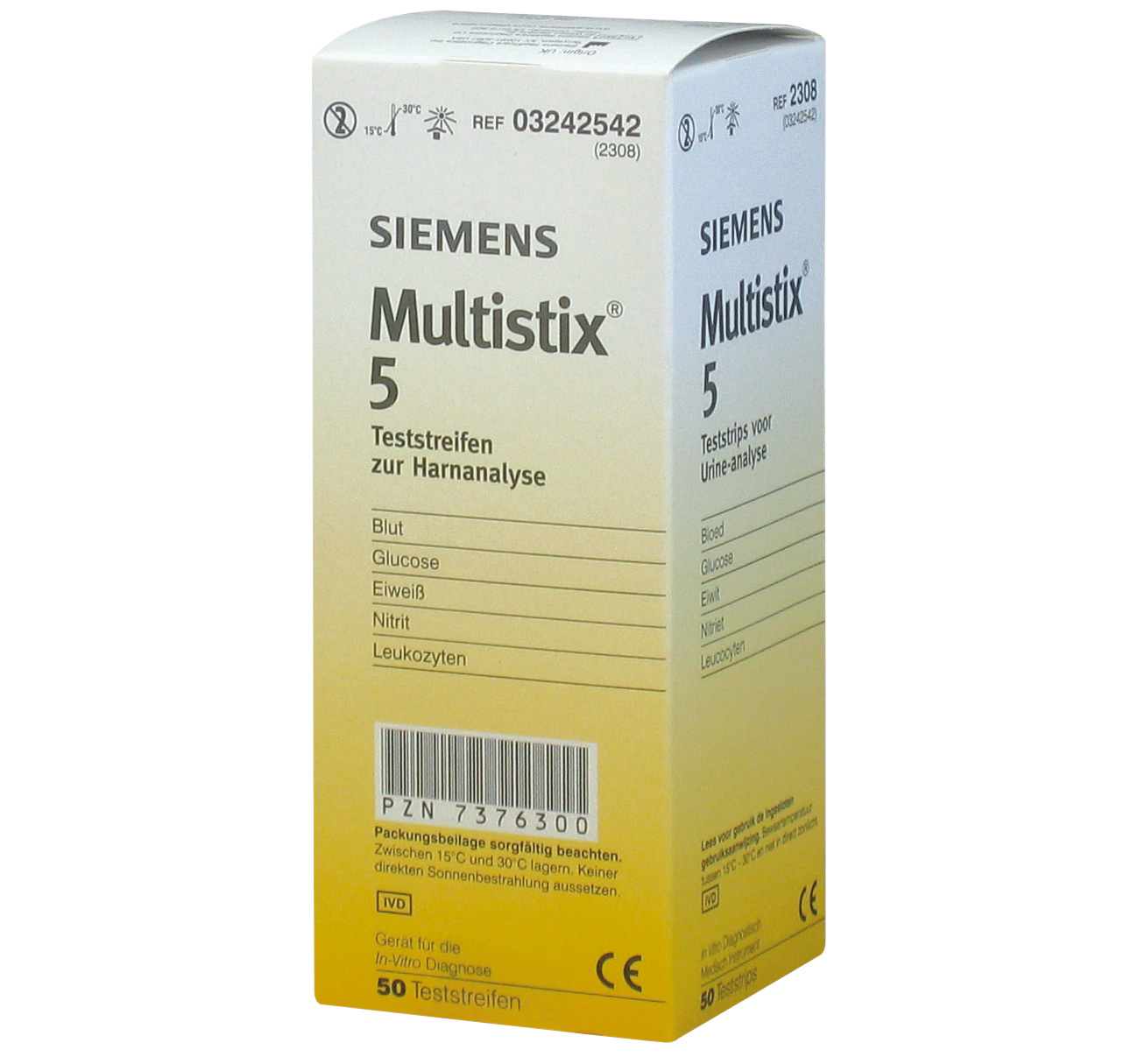 Siemens Multistix 5 Urinteststreifen