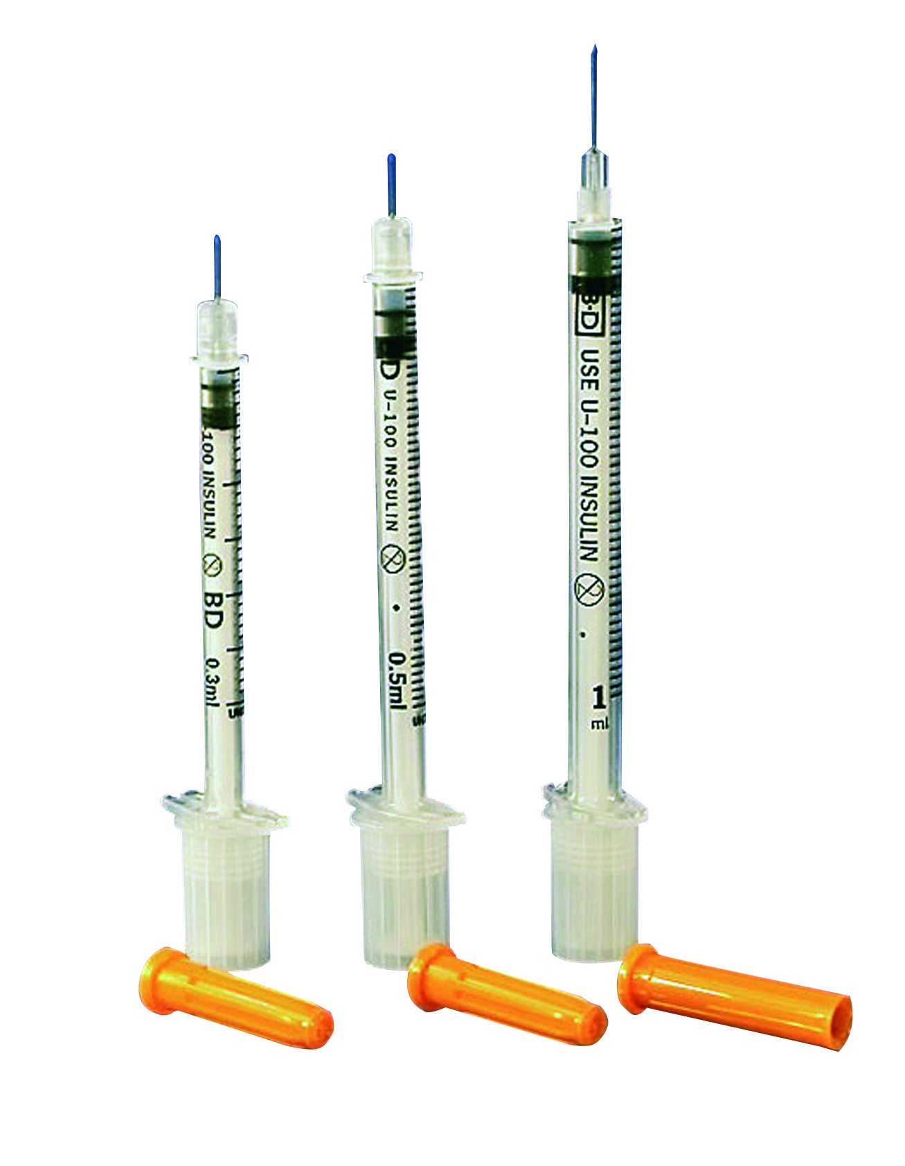 BD Micro-Fine + Seringues à insuline U-100