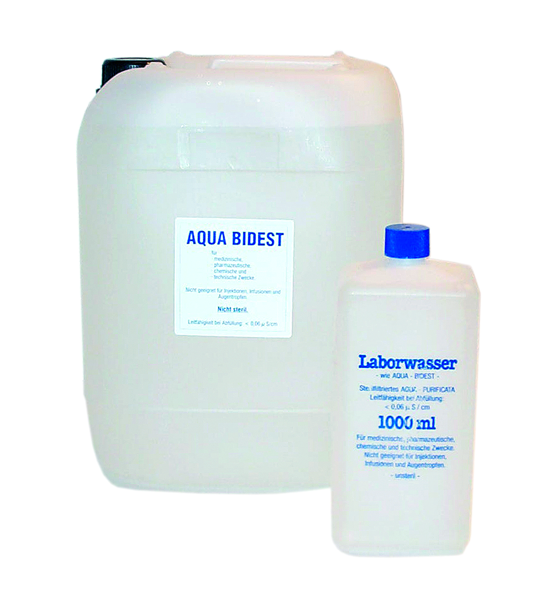 Aqua Dest Eau de laboratoire 5 litre