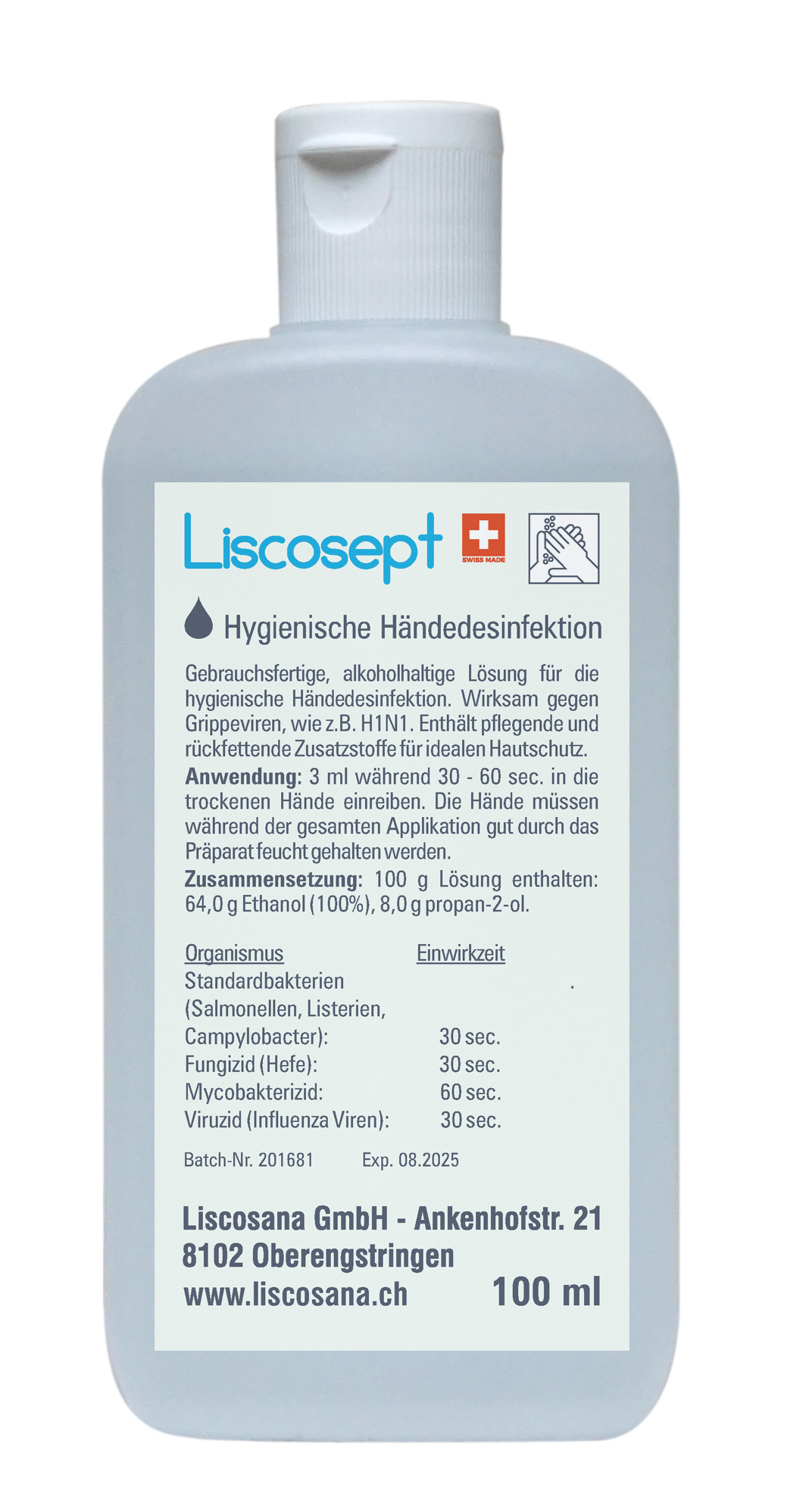 Liscosept Soft Gel 100 ml mit Klappverschluss