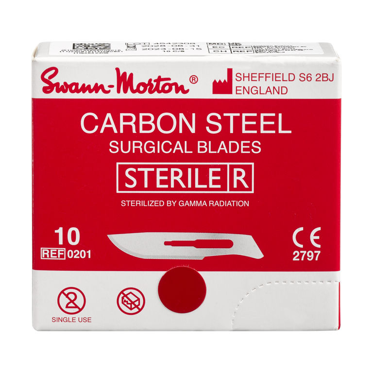 Swann-Morton Lames de bistouri jetables Figure n° 10