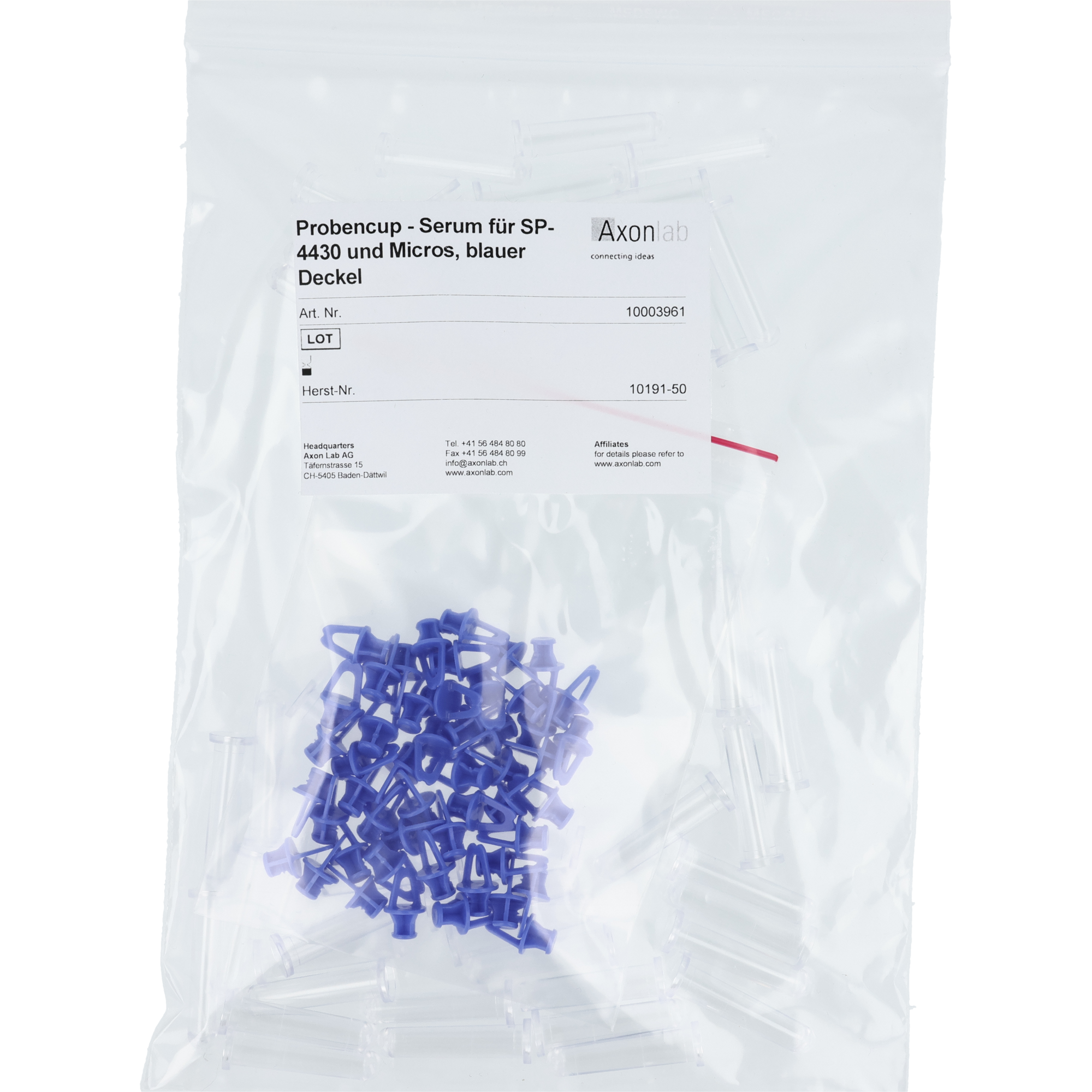 Probencup für CRP-Verdünnung