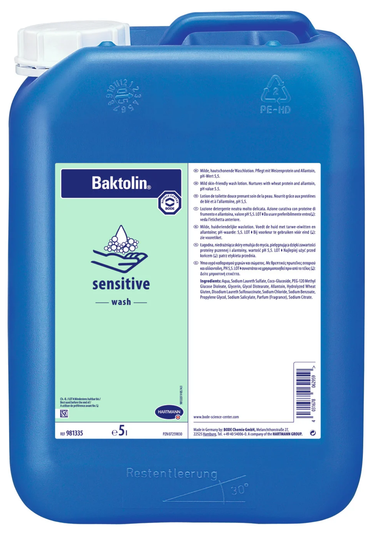 BODE Baktolin sensitive 5'000 ml