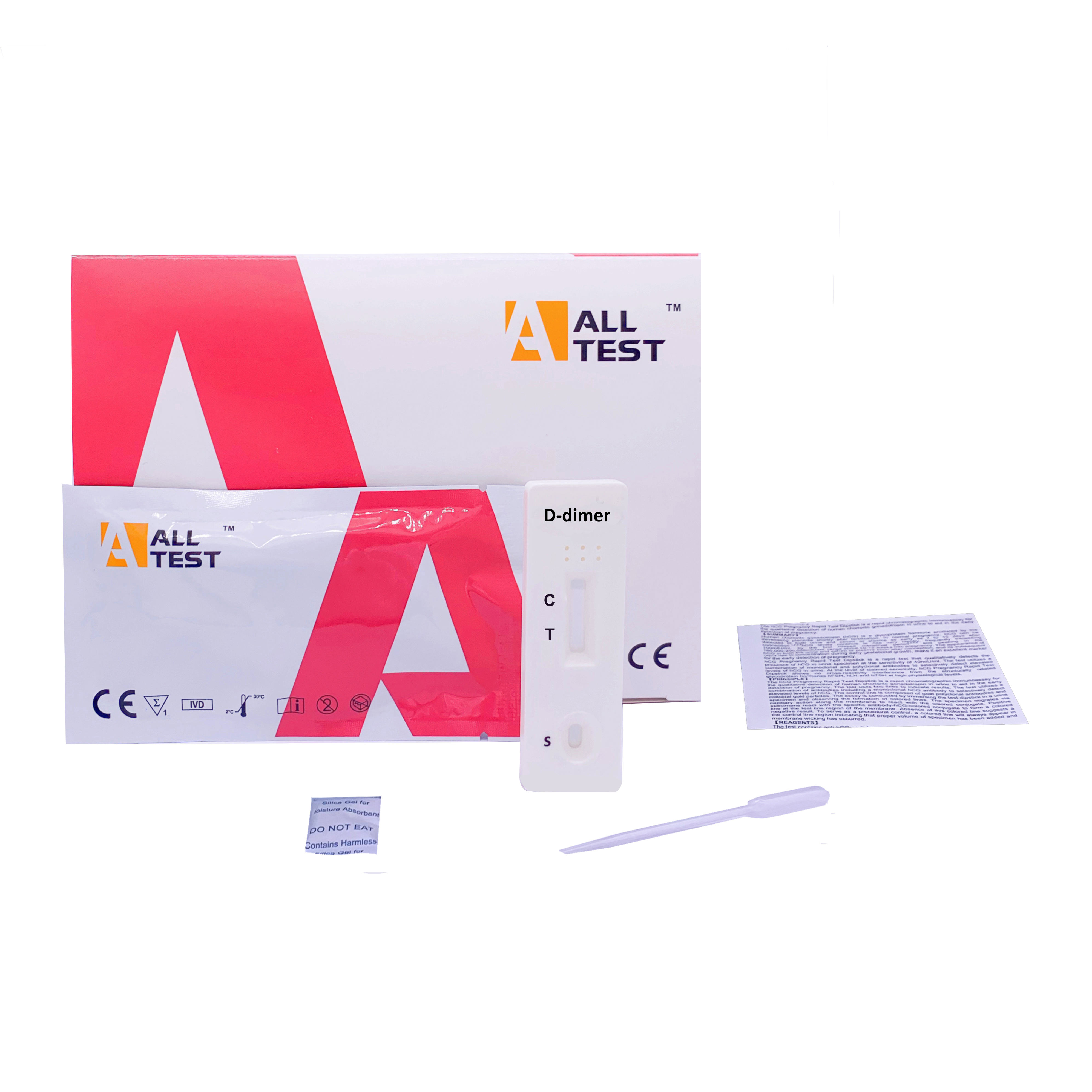 D-Dimer Rapid Cassette de test