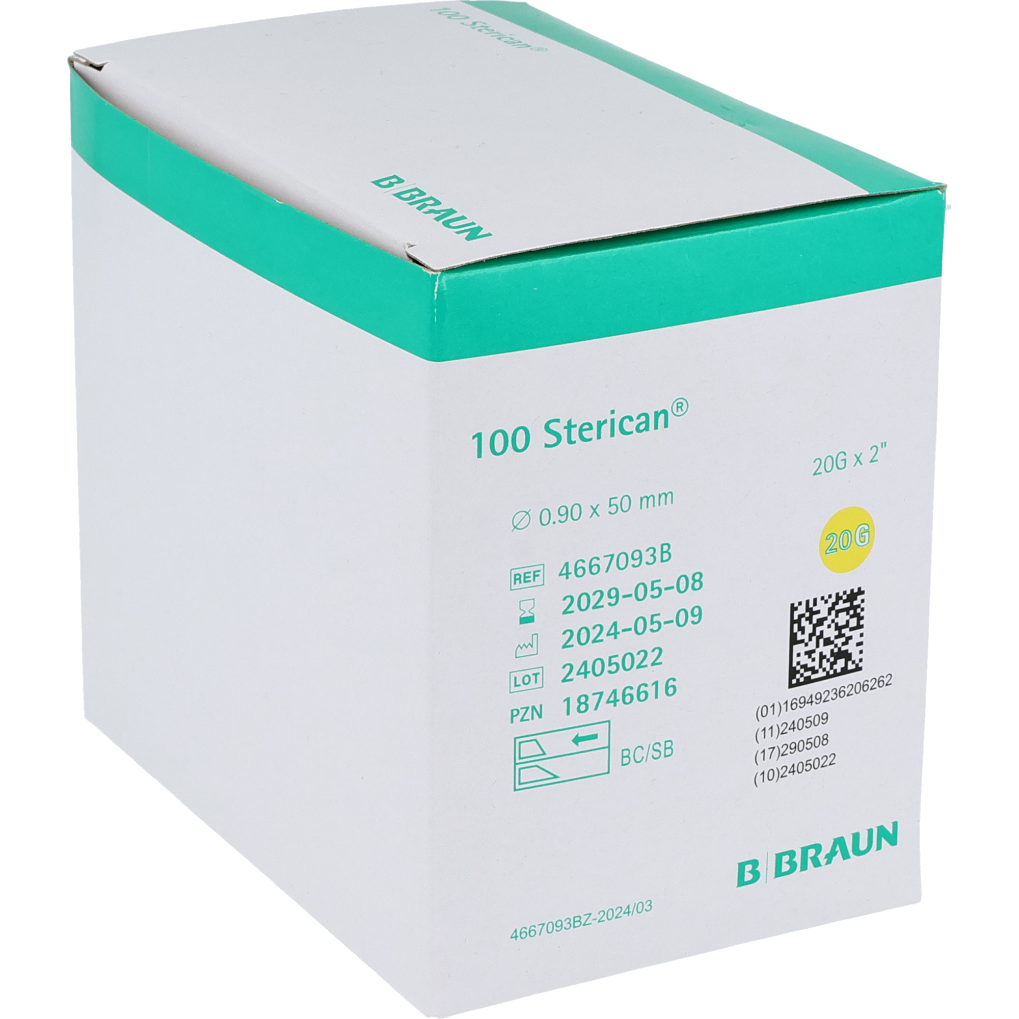 BBraun Sterican Sondergrössen