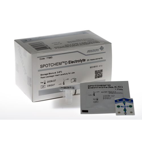 Spotchem D-Concept Électrolytes Na+,K+,Cl-, nur D-02