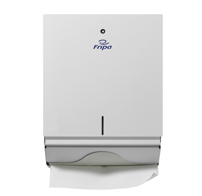 Fripa Distributeur de serviettes, métal blanc