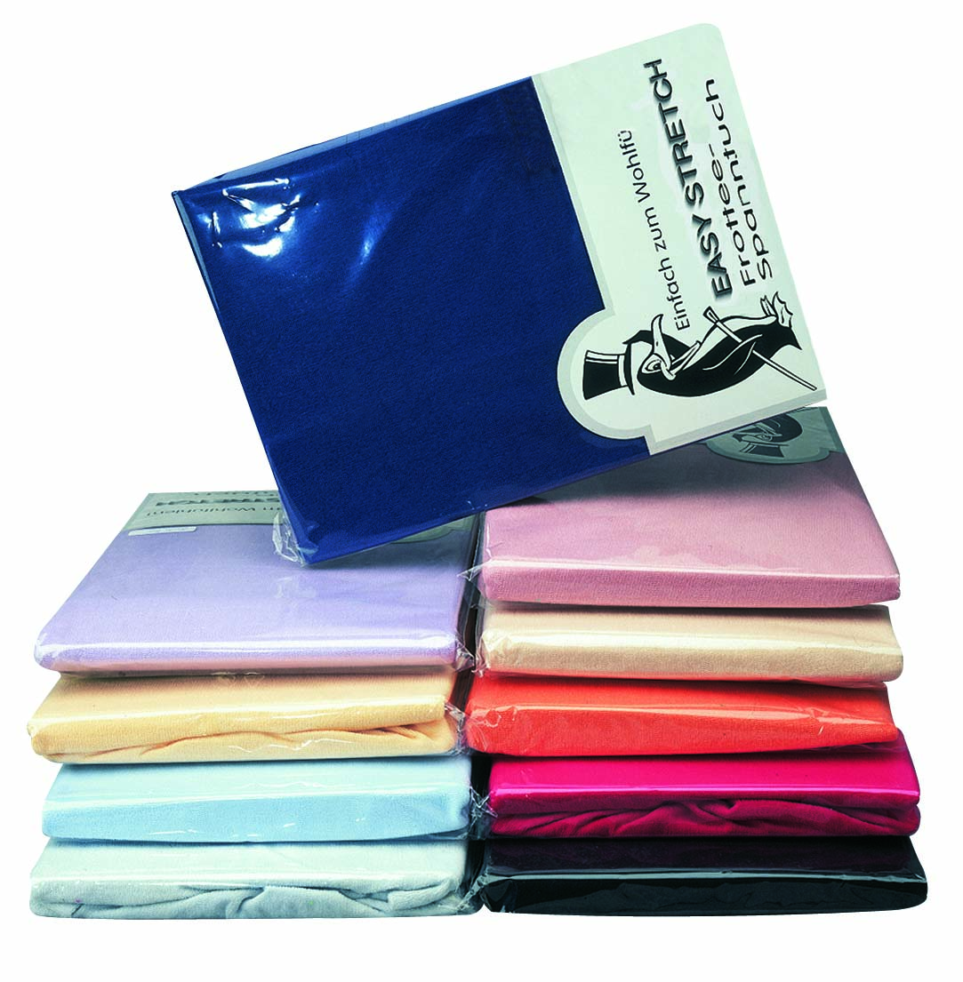 Liegenbezug Frottee-Stretch viola