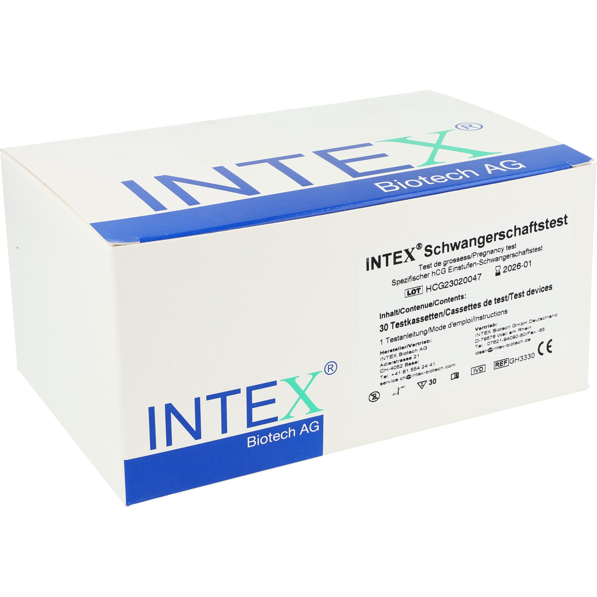 INTEX Gravi HCG Schwangerschaftstest
