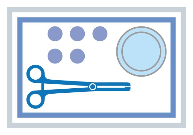 MediSet Präoperatives Desinfektions-Set