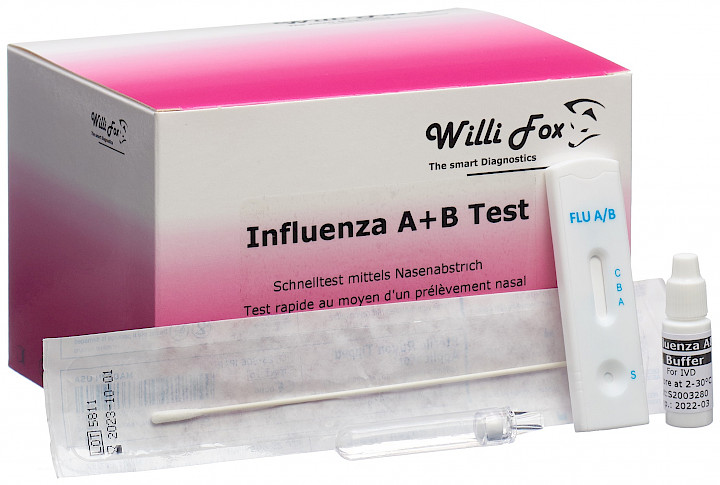 WILLI FOX Influenza A+B Test WILLI FOX Influenza A+B Test