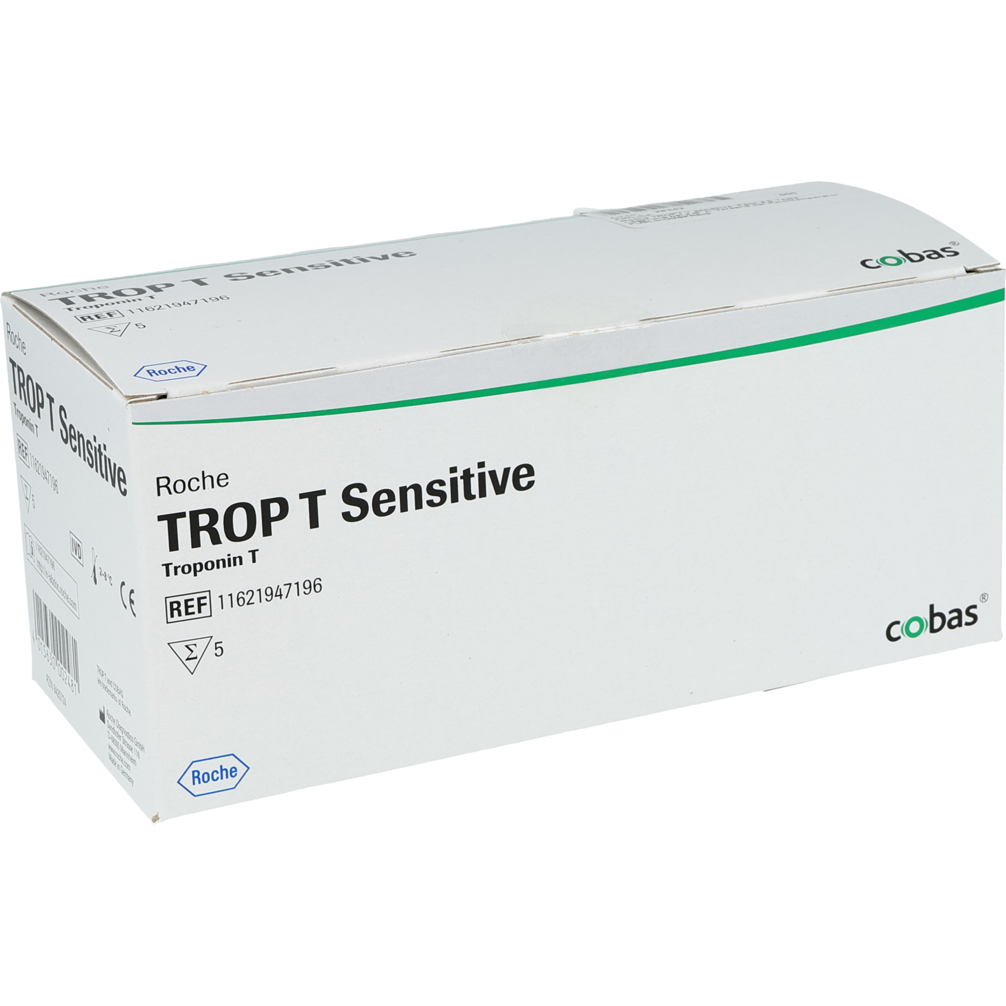 Roche Trop T sensitive, mit Pipetten