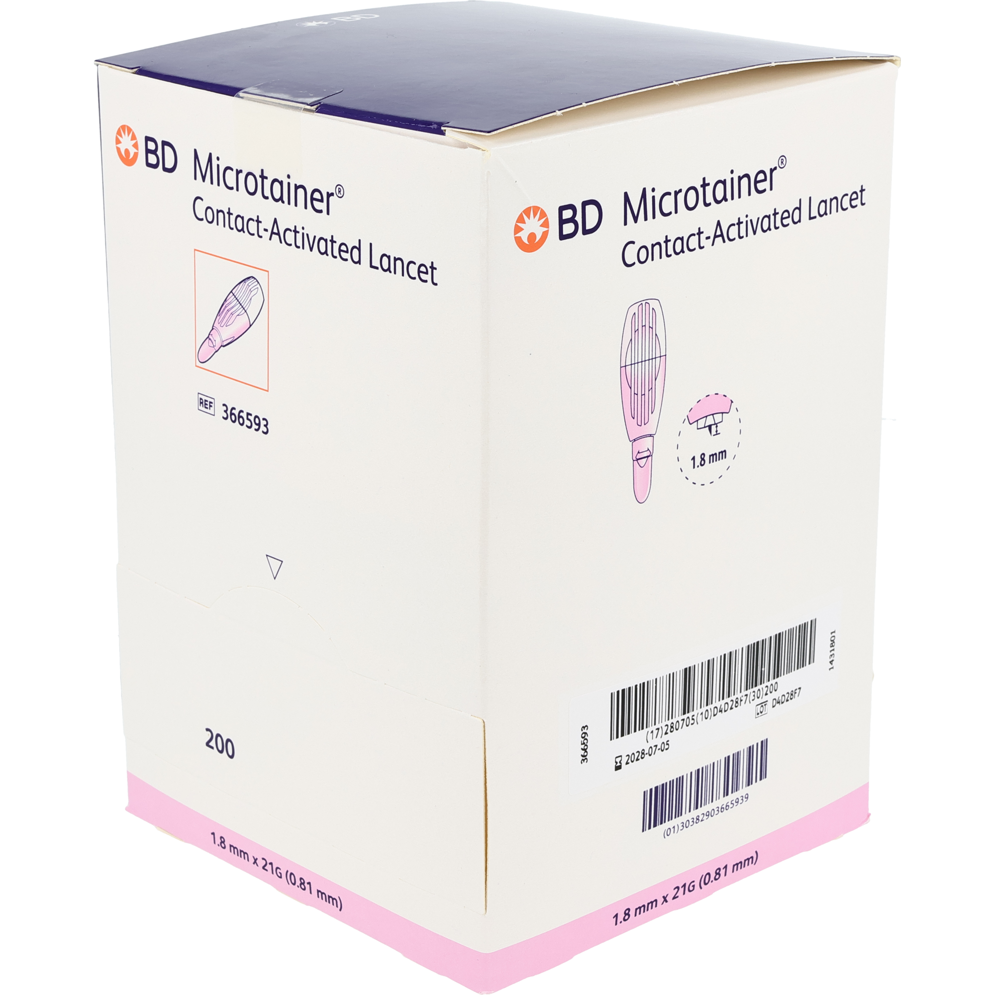 BD Microtainer Safety-Lanzette