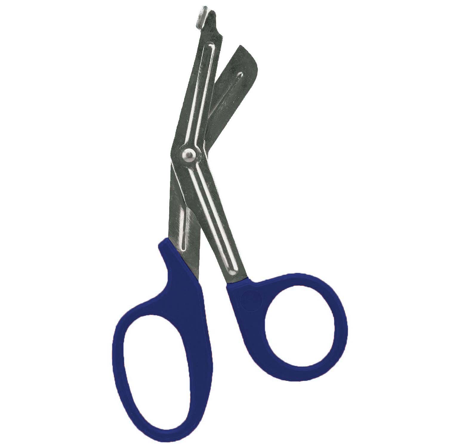 Universalschere Kunststoffgriffe, blau
