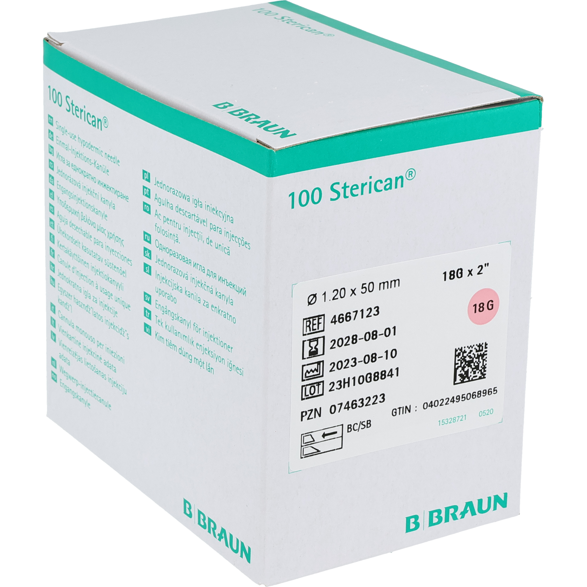 BBraun Sterican Sondergrössen