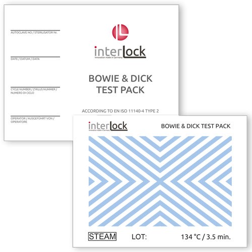 Bowie + Dick Einmaltest-Paket (Browne 2352AB)