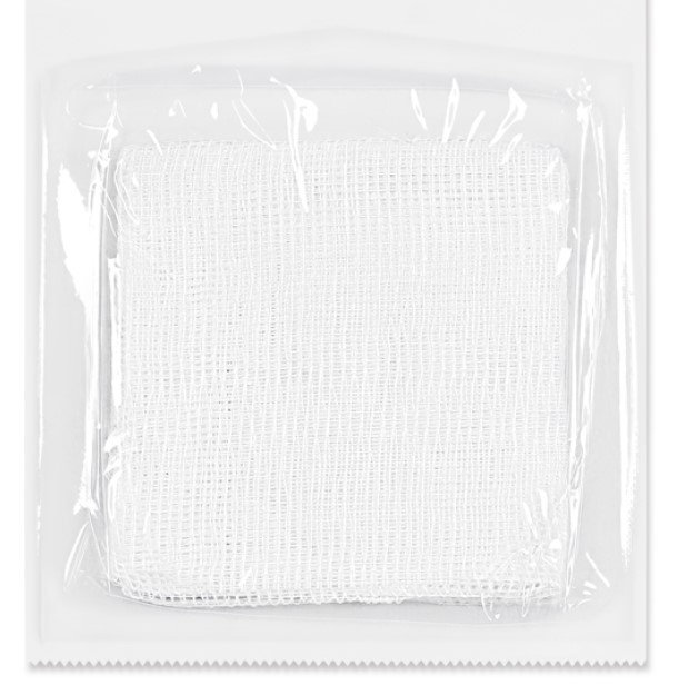 ES Faltkompressen und Longuetten Typ 17, steril