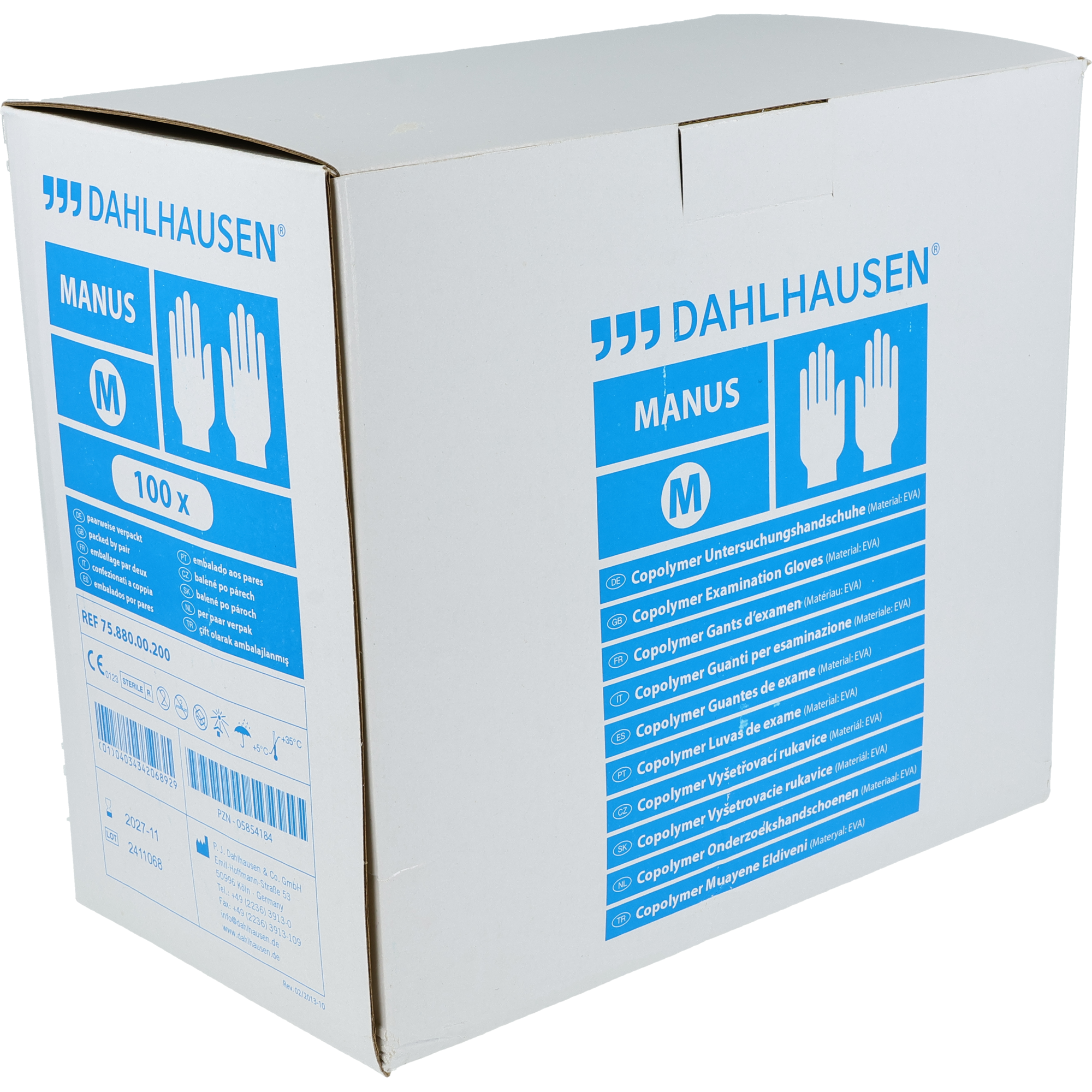 Untersuchungshandschuhe Dahlhausen Copolymer