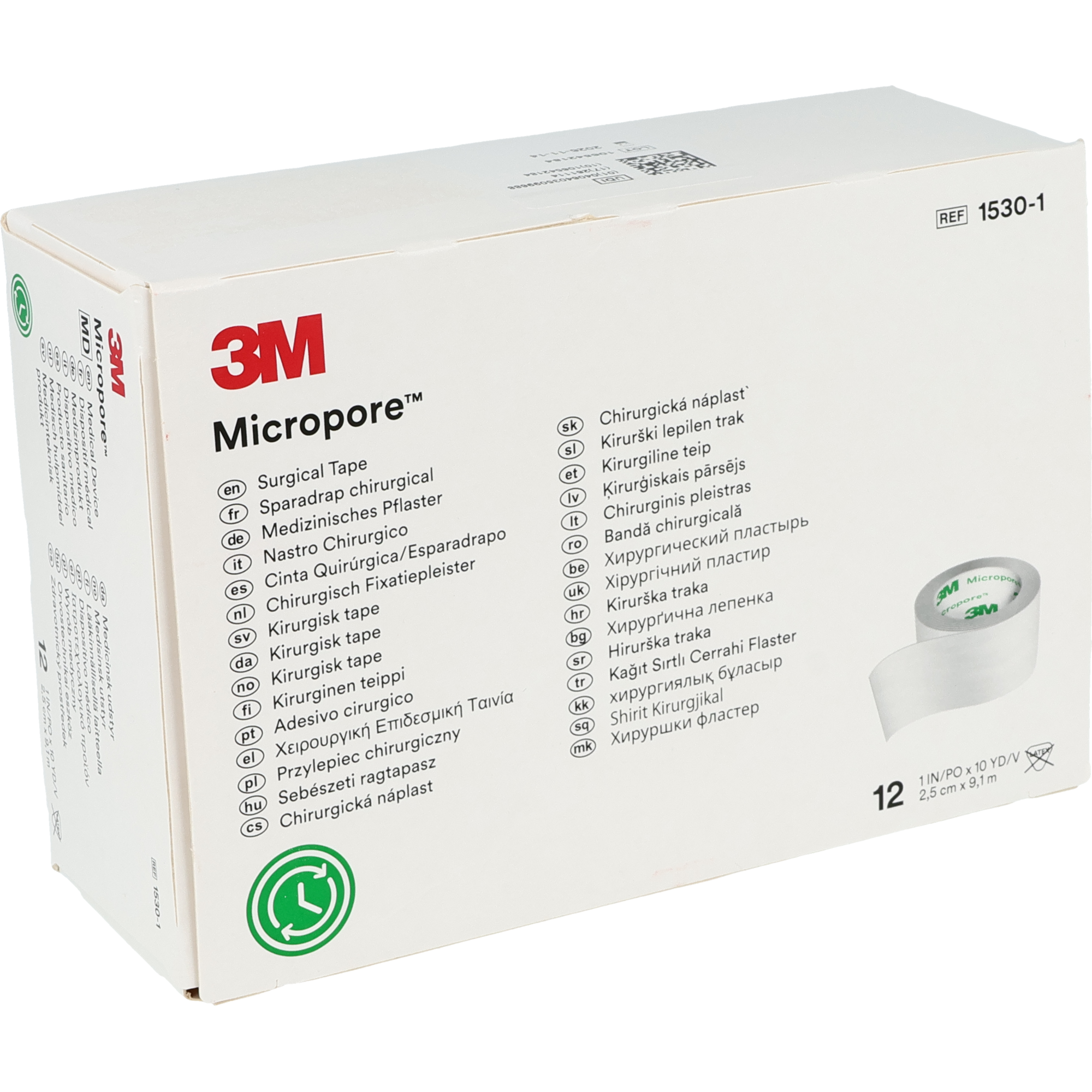 3M Micropore weiss ohne Abroller 3M Micropore weiss ohne Abroller