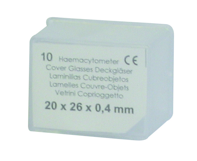 Deckgläser für Haemacytometer CE-Ausführung