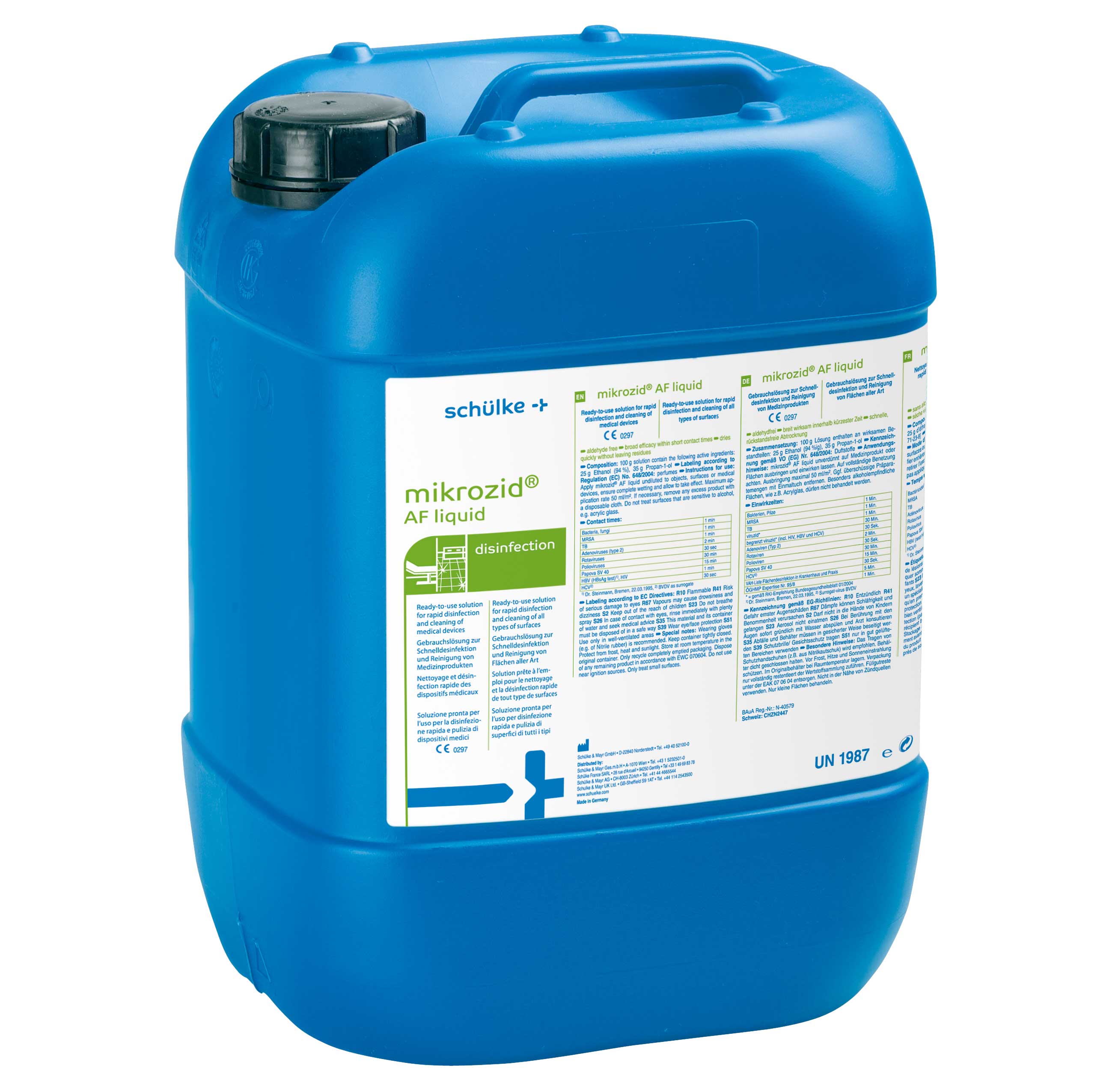 Schülke mikrozid AF liquid 10 Liter